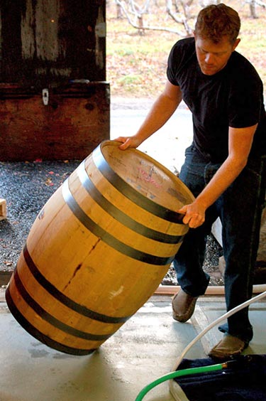 Tim Larsen, owner and cider maker at Snowdrift Cider Co. based in Wenatchee, Wash.