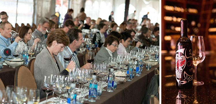 Snapshot during a wine seminar led by wine educator Anthony Giglio during the 2014 Taste of Tulalip. Giglio returns again for this year's event in November.