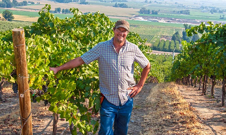 Todd Newhouse of Upland Vineyards 