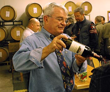 Dr. Myles Anderson helped found and create the groundbreaking wine program