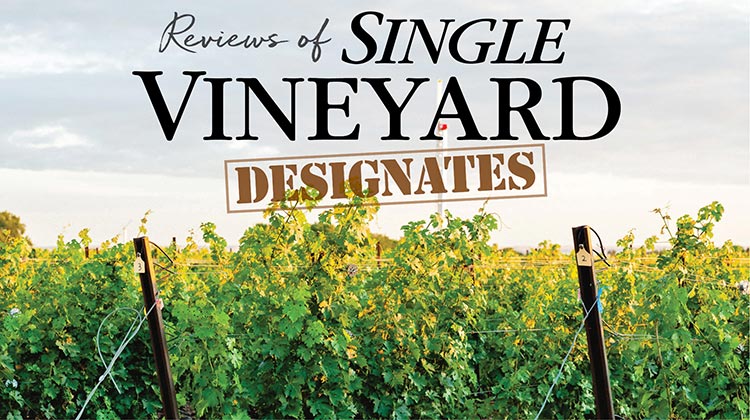 Reviews of single-vineyard wines from Washington State