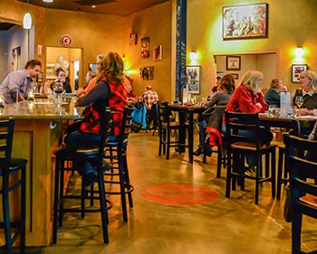 Gordon Estate Wine Bar and restaurant is located in Pasco